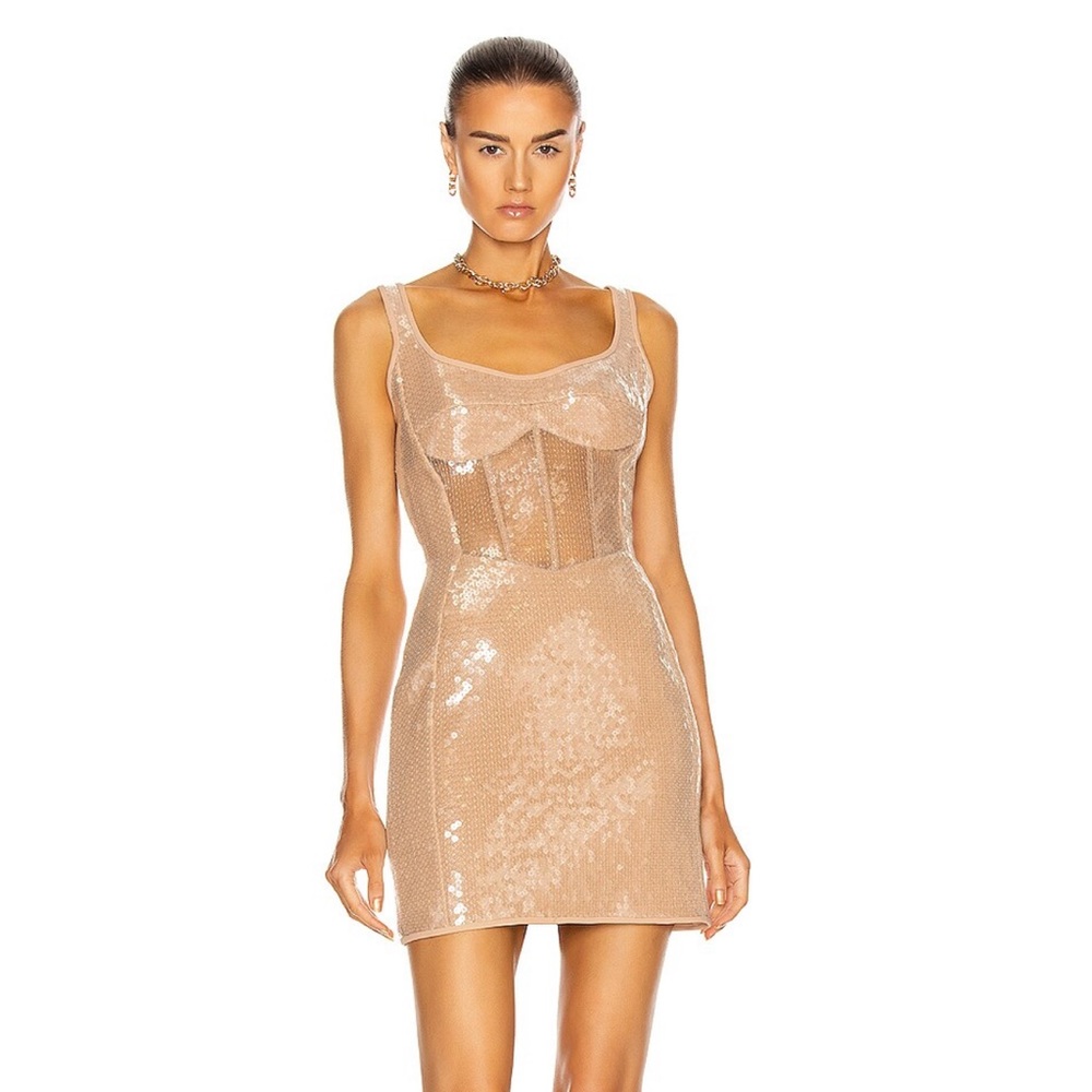 David Koma Sequin dress